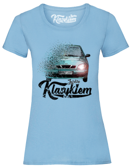 Jeżdżę Klasykiem DAEWOO LANOS -  koszulka damska - 5