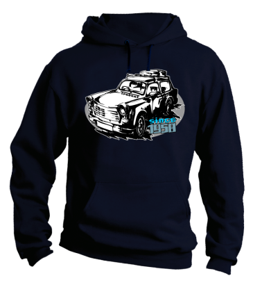 Trabant since 1958 Wakacje -  bluza męska z kapturem