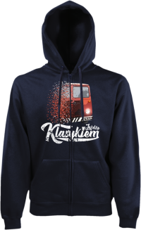 Jeżdżę klasykiem STAR - bluza męska kaptur na zamek - 6