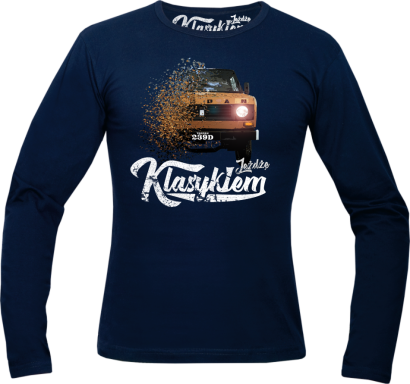 Jeżdżę klasykiem TARPAN - longsleeve męski