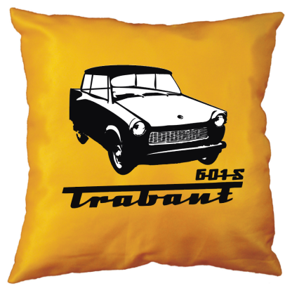 TRABANT 601S standard - poduszka żółto-czarna