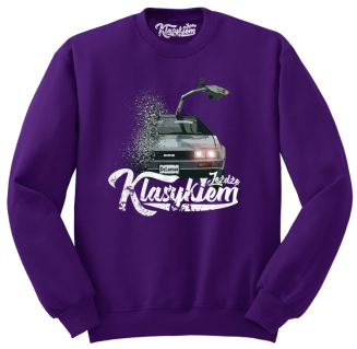 Jeżdżę klasykiem DMC DeLorean - bluza męska standard - 6
