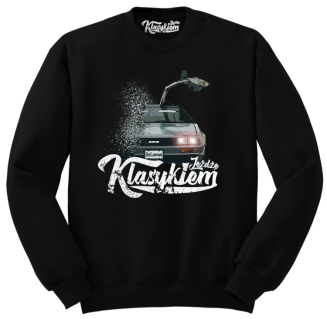 Jeżdżę klasykiem DMC DeLorean - bluza męska standard - 5