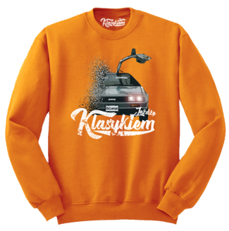 Jeżdżę klasykiem DMC DeLorean - bluza męska standard - 9