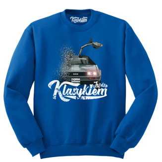 Jeżdżę klasykiem DMC DeLorean - bluza męska standard - 10