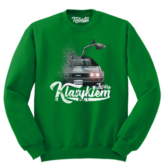 Jeżdżę klasykiem DMC DeLorean - bluza męska standard - 12