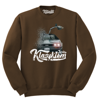 Jeżdżę klasykiem DMC DeLorean - bluza męska standard - 15