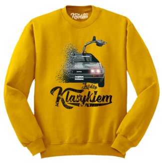 Jeżdżę klasykiem DMC DeLorean - bluza męska standard - 3