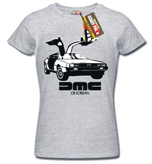 DMC de Lorean - koszulka damska - 9