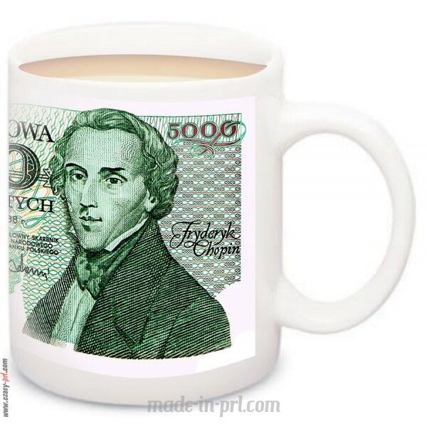 BANKNOT PRL 5000 ZŁ FRYDERYK CHOPIN 1988 R