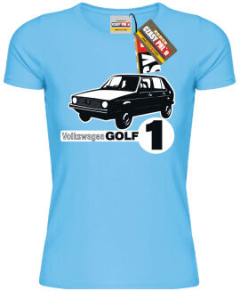 Stary Golfik 1 - koszulka damska  - 8