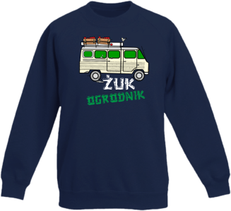 Żuk Ogrodnik Wektor - Bluza dziecięca standard bez kaptura granatowa