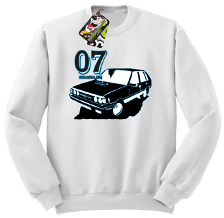 07 zgłasza się Polonez Borewicz Wektor - bluza męska standard biała