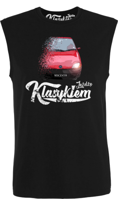 Jeżdżę klasykiem SEICENTO - top męski bezrękawnik