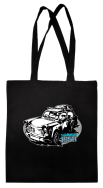 Trabant since 1958 Wakacje - torba zakupowa bawełniana czarna