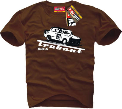 Trabant racing car 601s - koszulka męska