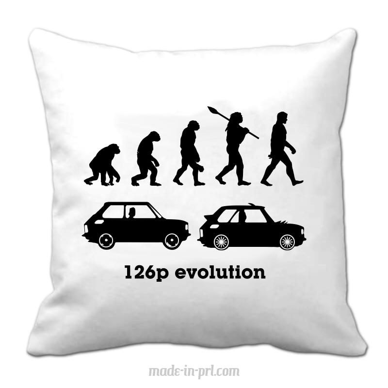 126p Evolution - poduszka biała 40x40cm
