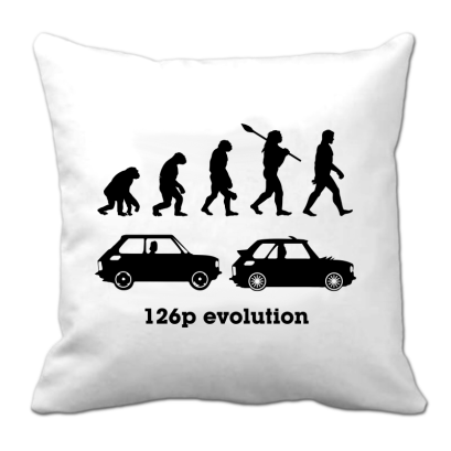126p Evolution - poduszka biała 40x40cm