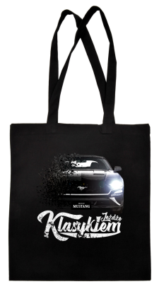 Jeżdżę klasykiem Mustang Ford 2019 GT - torba zakupowa bawełniana 