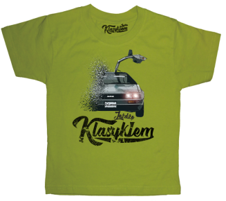 Jeżdżę klasykiem DMC DeLorean - koszulka dziecięca - 5