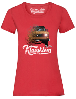 Jeżdżę klasykiem TARPAN - koszulka damska - 9