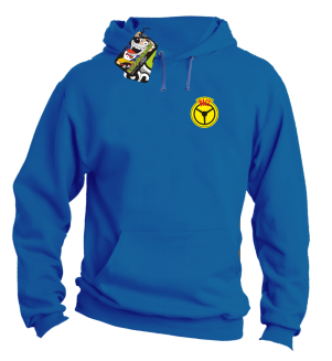 PKS Małe logo - bluza z kapturem męska  - 3