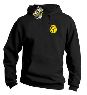 PKS Małe logo - bluza z kapturem męska  - 5