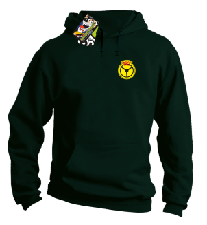 PKS Małe logo - bluza z kapturem męska  - 6