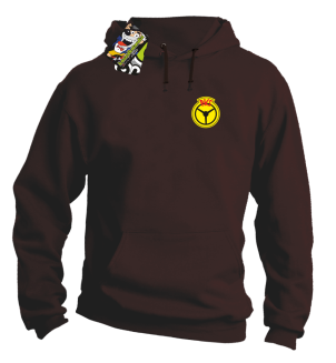 PKS Małe logo - bluza z kapturem męska  - 7