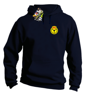 PKS Małe logo - bluza z kapturem męska  - 9