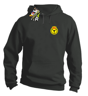 PKS Małe logo - bluza z kapturem męska  - 10
