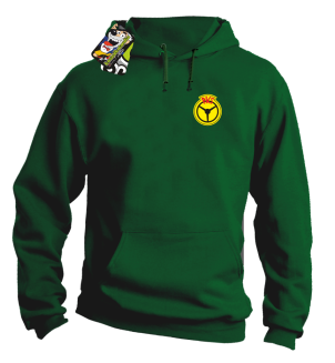 PKS Małe logo - bluza z kapturem męska  - 12