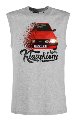 Jeżdżę klasykiem Ford Escort Stary - top męski bezrękawnik
