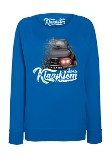 Jeżdżę klasykiem TATRA 603 - bluza damska standard  - 8