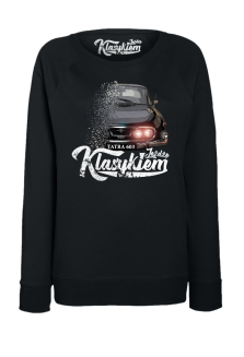 Jeżdżę klasykiem TATRA 603 - bluza damska standard  - 4