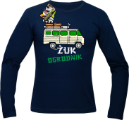 Żuk Ogrodnik Wektor - longsleeve męski granatowy