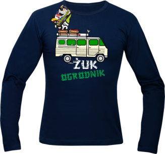 Żuk Ogrodnik Wektor - longsleeve męski granatowy