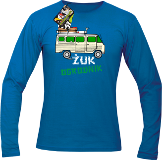 Żuk Ogrodnik Wektor - longsleeve męski niebieski