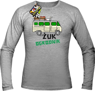 Żuk Ogrodnik Wektor - longsleeve męski melanżowy
