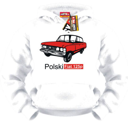 Duży Fiat 125p - Bluza