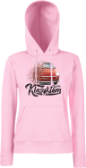 Jeżdżę Klasykiem Skoda 1000MB - bluza damska z kapturem różowa