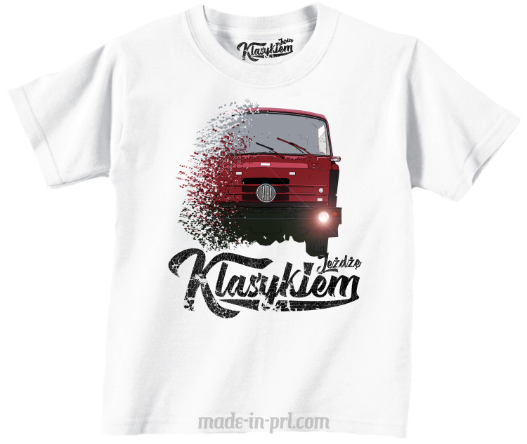 Jeżdżę klasykiem TATRA Auto - koszulka dziecięca