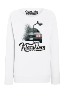 Jeżdżę klasykiem DMC DeLorean - bluza damska standard  - 6