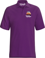 Jeżdżę klasykiem Zaporożec - koszulka polo męska fioletowa