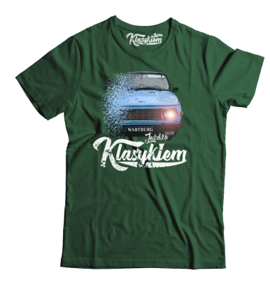 Jeżdżę klasykiem Wartburg -  koszulka męska