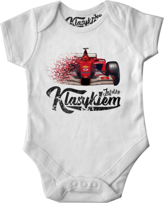 Jeżdżę klasykiem Formuła 1 - body dziecięce