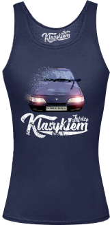 Jeżdżę Klasykiem DAEWOO Espero - top damski granatowy