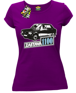 Zastava 1100 - Koszulka damska fioletowa