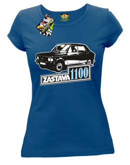 Zastava 1100 - Koszulka damska niebieska