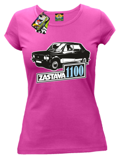 Zastava 1100 - Koszulka damska fuksja